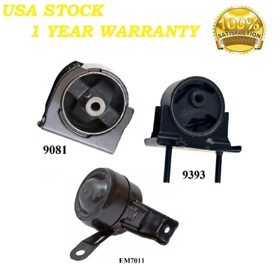 3PCS MOTOR MOUNT FIT Toyota RAV4 2001-2005 2.0L & 2.4L - Auto Trans. - Image 1 of 4