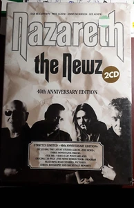 NAZARETH : THE NEWZ -40TH ANN. ED. +BONUS+VIDEO *2 CD BRAND NEW SEALED SIGILLATO - Foto 1 di 3