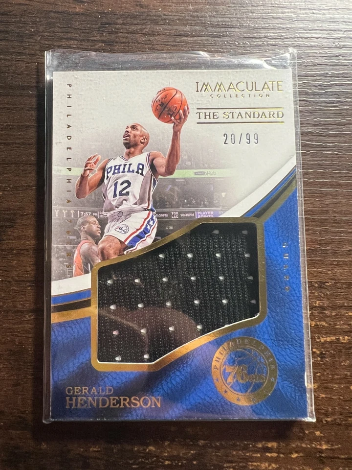 A101,371 - 2016-17 Immaculate Coll. The Standard Relics #65 Gerald Henderson/99 - Image 1 of 1