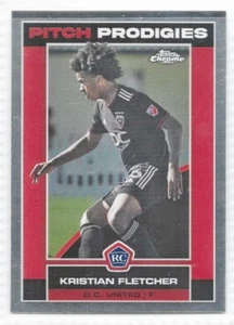 Kristian Fletcher D.C. United 2023 Topps Chrome MLS Pitch Prodigies RC #174 - Picture 1 of 1