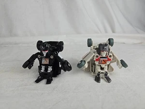 2 Transformers Bot Shots Auto della Polizia e Jet - Foto 1 di 14