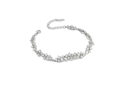 Bracciale Boccadamo donna argento 925 con zirconi BR631 - Immagine 1 di 4
