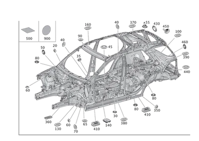 Подлинная стиральная машина-стопор Mercedes-Benz 000-998-06-90 - Изображение 1 из 2