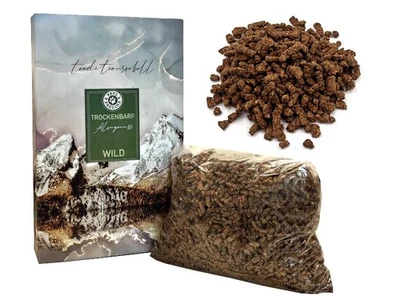 Paul & Paulina Trockenbarf Almgenuss 100% Wild pur 2kg gewolft getrocknet / Hund - Bild 1 von 4