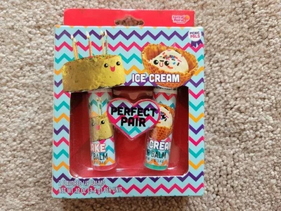 Bálsamos labiales para pasteles de helado Lotta Luv Picnic Pals (nuevo en caja, muy buen estado) Foto 1 de 3