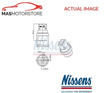 COOLANT TEMPERATURE SENSOR GAUGE NISSENS 207032 P FOR VW PASSAT B3 B4 - Image 1 of 4