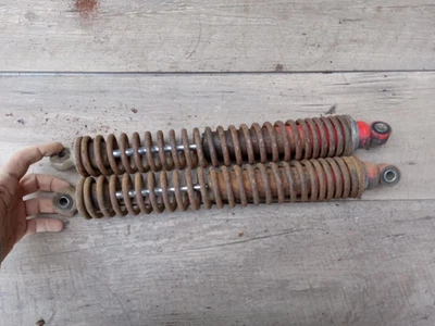 Amortiguadores traseros Honda XR 200 1981 XR200 XL OEM originales Foto 1 de 3