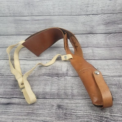 Кожаный плечевой ремень Bianchi X15 размер: маленький (коричневый, для правой руки) - Изображение 1 из 4