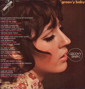 Various Artists Groov'y Baby LP vinyl UK Direction 1968 863452 - Picture 1 of 3