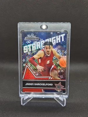 2022 Wild Card Alumination Jaden Shackleford Starbright Mojo /25 - Image 1 of 4