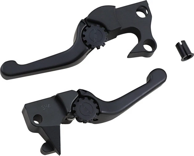 PSR Anthem Shorty Adjustable Lever Set Black #12-01653-22 Harley Davidson - Image 1 of 1