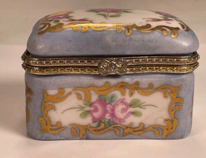 Vintage Porzellan Schmuckkästchen - Bild 1 von 8