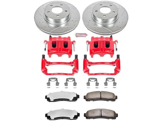 Pastilha de freio dianteiro e kit de rotor 23TKQN68 para Ranger Explorer Sport Trac 2007 2001 - Imagem 1 de 1
