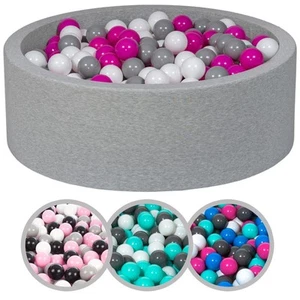Soft Jersey Baby Kids Children Ball Pit with 450 balls, Gift - Picture 1 of 49