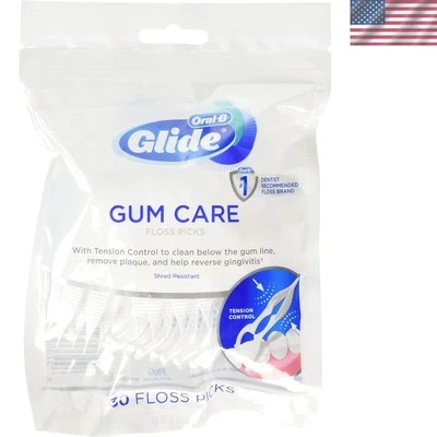 Selecciones avanzadas de hilo dental de teflón Glide Pro-Health - Paquete de 60 para cuidado bucal superior Foto 1 de 3