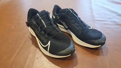 Nike Air Zoom Pegasus 38 Flyease Black White DA6674-001 sz 9 Men's Running EUC! - Image 1 of 4