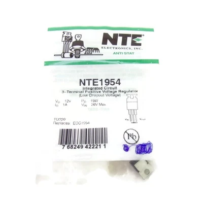 NTE1954 +12V Voltage Regulator New Old Stock ~ U.S. SELLER - Image 1 of 4