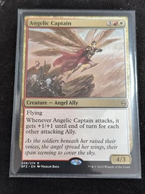 MTG - Angelic Captain - Battle for Zendikar - 208/274 - Rare - Image 1 of 2