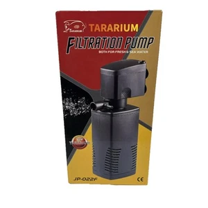 TARARIUM JP-022F Aquarium Filter Pump 160GPH 5-150L Fresh & Salt Water - Picture 1 of 12