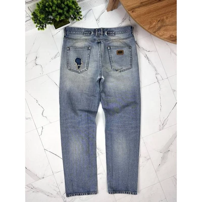 Dolce&Gabbana Denim Pants Jeans Distressed Blue Size W35/L31 - Image 1 of 4