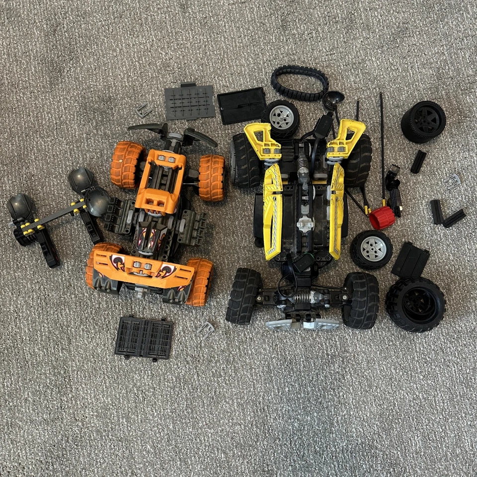 Lego Racer 2003 RC Car Lot of 2 Dirt Crusher Incomplete - Image 1 of 4