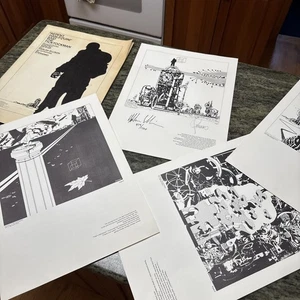 SIGNED JIM STERANKO HARLAN ELLISON PORTFOLIO REPENT HARLEQUIN 479/1500 - Picture 1 of 10