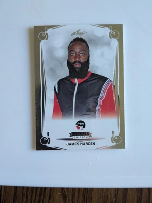 2023 Leaf PBA Premier Edition - James Harden - #B-20 银色基础卡 — 第 1/2 张图片