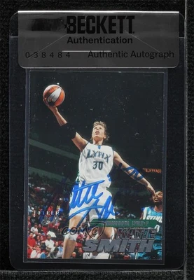 BAS 2001 Fleer Ultra WNBA Katie Smith #19 Beckett Auth Sticker Auto HOF - Image 1 of 2
