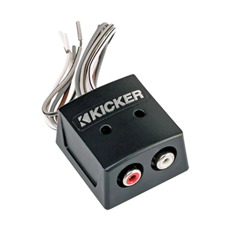 Kicker KISLOC 2-Channel Speaker Wire-to-RCA Stereo Line Output Converter - Image 1 of 1
