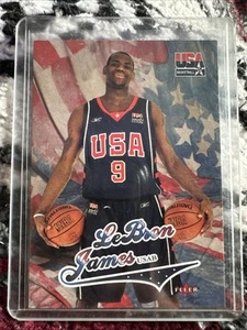 2004 Fleer Skybox #USAB LeBron James USA Basketball - Picture 1 of 2