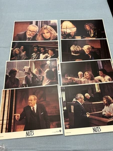 Nuts 1987 Lobby Cards 11x14 Streisand - Picture 1 of 5