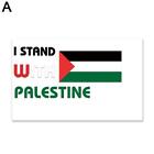 1x Palestine / Palestinian Flag INTERNAL FIT Window CarVan Decals Sticker H7J6