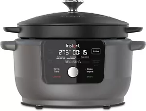 Instant Electric Round Dutch Oven, 6-Quart 1500W, From the Makers of Instant Pot - Picture 1 of 10