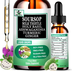 Soursop Liquid Drops - Picture 1 of 7