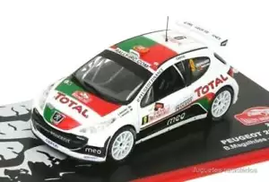 Peugeot 207 S2000 Magalhaes 2010 RALLY MONTECARLO 1:43 Ixo Altaya Diecast - Imagen 1 de 2
