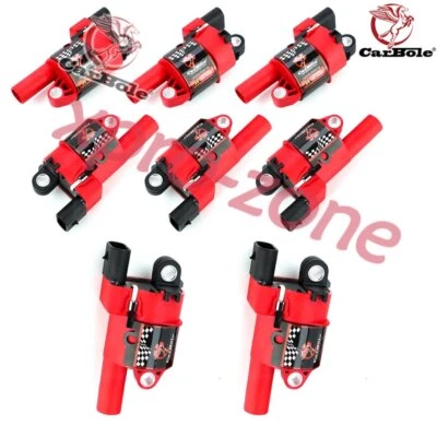 8 pcs UF414 High Performance Ignition Coil for GMC Sierra 1500 V8 6.0L 2008-2012 - Image 1 of 4