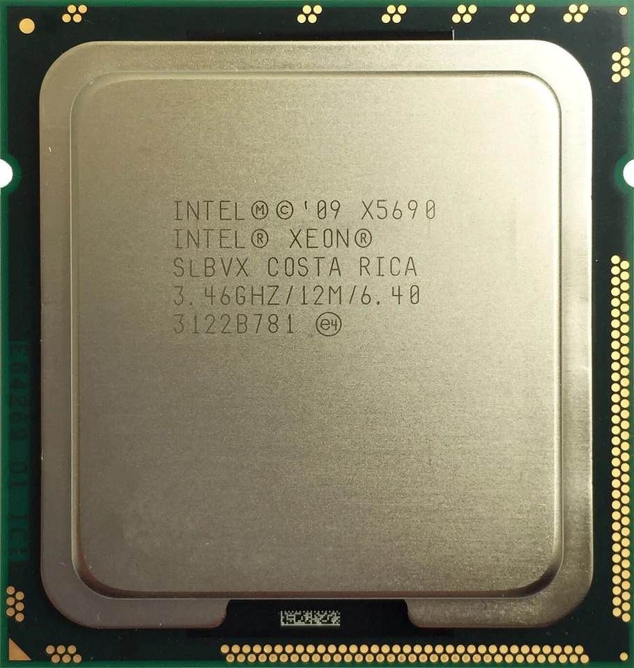 Intel Xeon CPU X5690 6x 3.46Ghz for Workstation / Server LGA 1366 SLBVX - Image 1 of 1