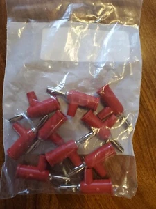 10er Pack Pomona 1825-2 ROT Lötfrei Stapelbar Bananenstecker, 15A - Bild 1 von 6