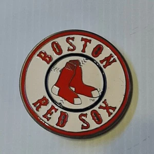 VINTAGE BOSTON RED SOX Official Licensed Logo Metal Pewter Belt Buckle  - Picture 1 of 4