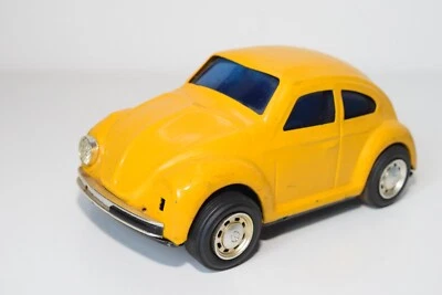 A79 1:20 TN TONKA ? JAPON VW VOLKSWAGEN BEETLE KAFER JAUNE BON ETAT - Photo 1/4