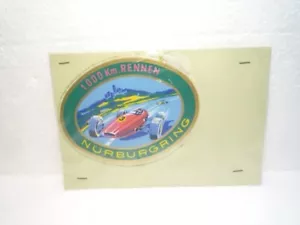 ADESIVO STICKER VINTAGE 1000 KM CORSA NÜRBURGRING ANNI 70 - Foto 1 di 3