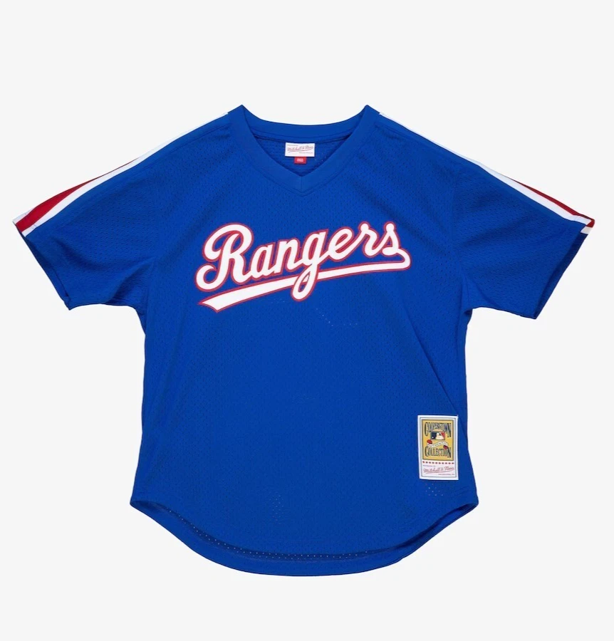 Mitchell & Ness 1989 Texas Rangers #34 Baseball Jersey New Mens Big & Tall $120 - Image 1 of 3