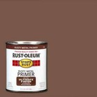 Rust-Oleum 1 qt. Flat Rusty Metal Interior/Exterior Oil Based Primer Stops Rust