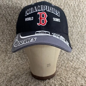 Boston Red Sox Hat Cap Mens OSFM Black 2018 World Series Champs Fan Favorite - Picture 1 of 12
