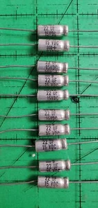 Capacitors Electrolytic Axial 30D226M015BB2 Sprague 22uf 15v Axial 105'c 10pcs - Picture 1 of 2