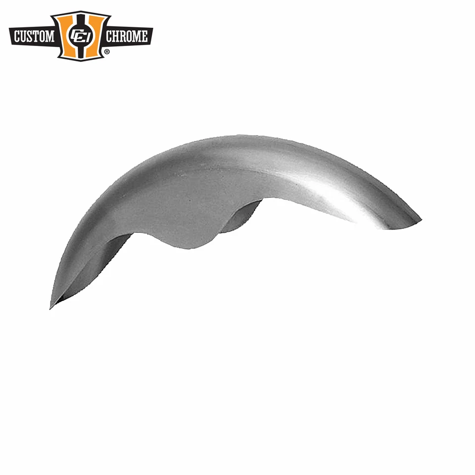 Guardabarros delantero personalizado Raw Steeler de 6" de ancho apto para Harley Softail 84-17 sin pintar Foto 1 de 1