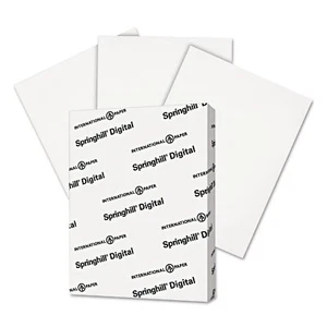015101 Digital Index White Card Stock 90 lb 8 1/2 x 11 250 Sheets/Pack SGH015101 - Picture 1 of 4