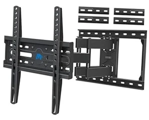 TV Mount Full Motion TV Wall Mount for Most 32-65 Inch Flat Screen TV, Black - Picture 1 of 7