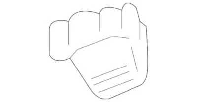 Genuine GM 2018-2021 Buick Enclave Titanium Sunroof Sunshade Handle Kit 84624380 - Image 1 of 2