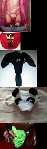 5 Male O/S G Strings Underwear  Chef,King,Elephant,Panda Bear,Bird of Paradise - Picture 1 of 1